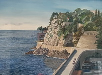 Mediterranean Cost Under Winter Sun